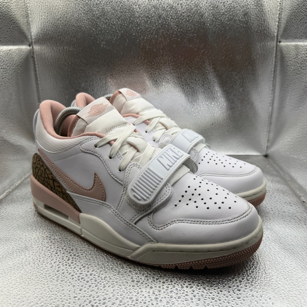 Size 8.5 Air Jordan Legacy 312 Low White Pink Oxford Womens Sneakers FQ7827-116